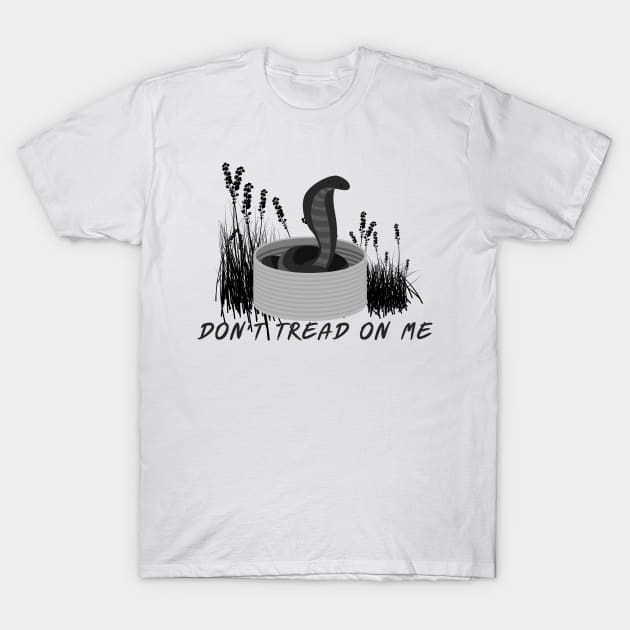 Don't Tread On Me T-Shirt by pmeekukkuk